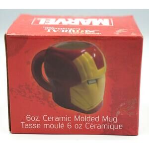 Marvel Iron Man Mini Molded Ceramic Mug 6 oz – Surreal Entertainment –NEW SEALED